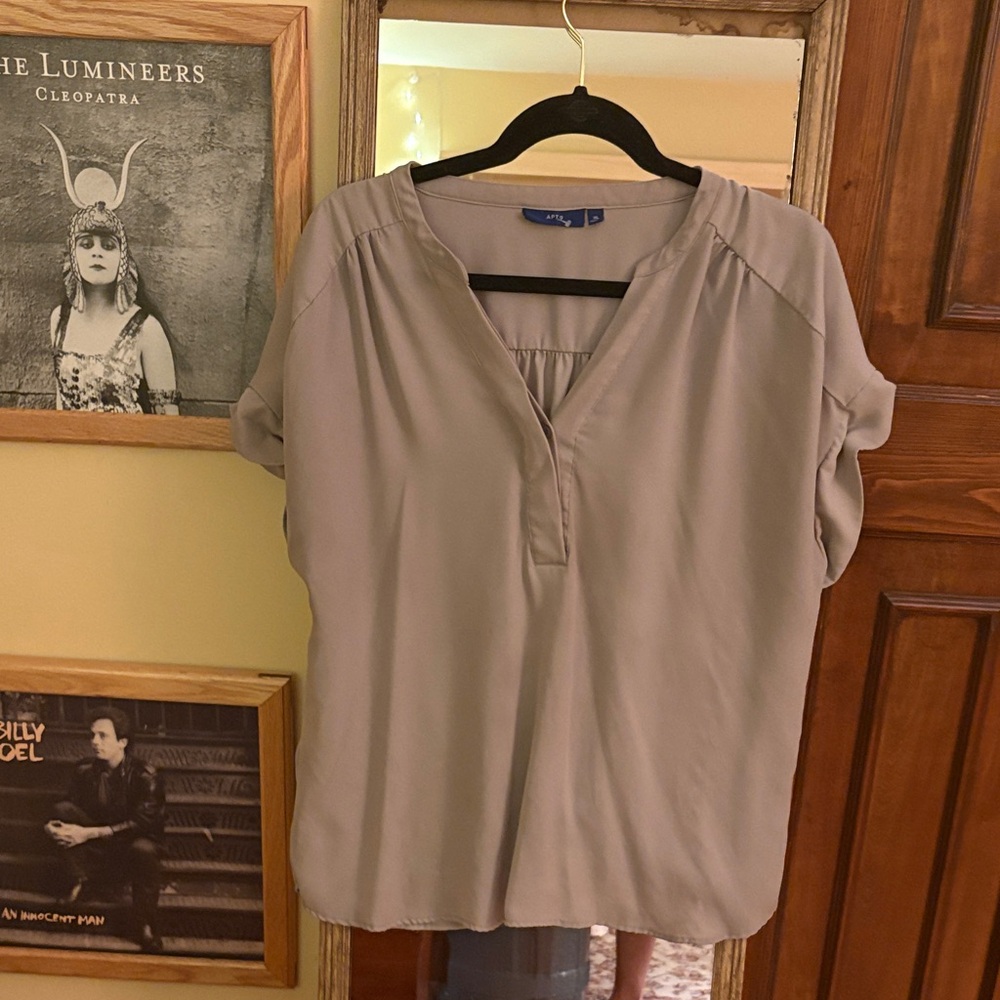 Apt. 9 Women's Taupe Blouse